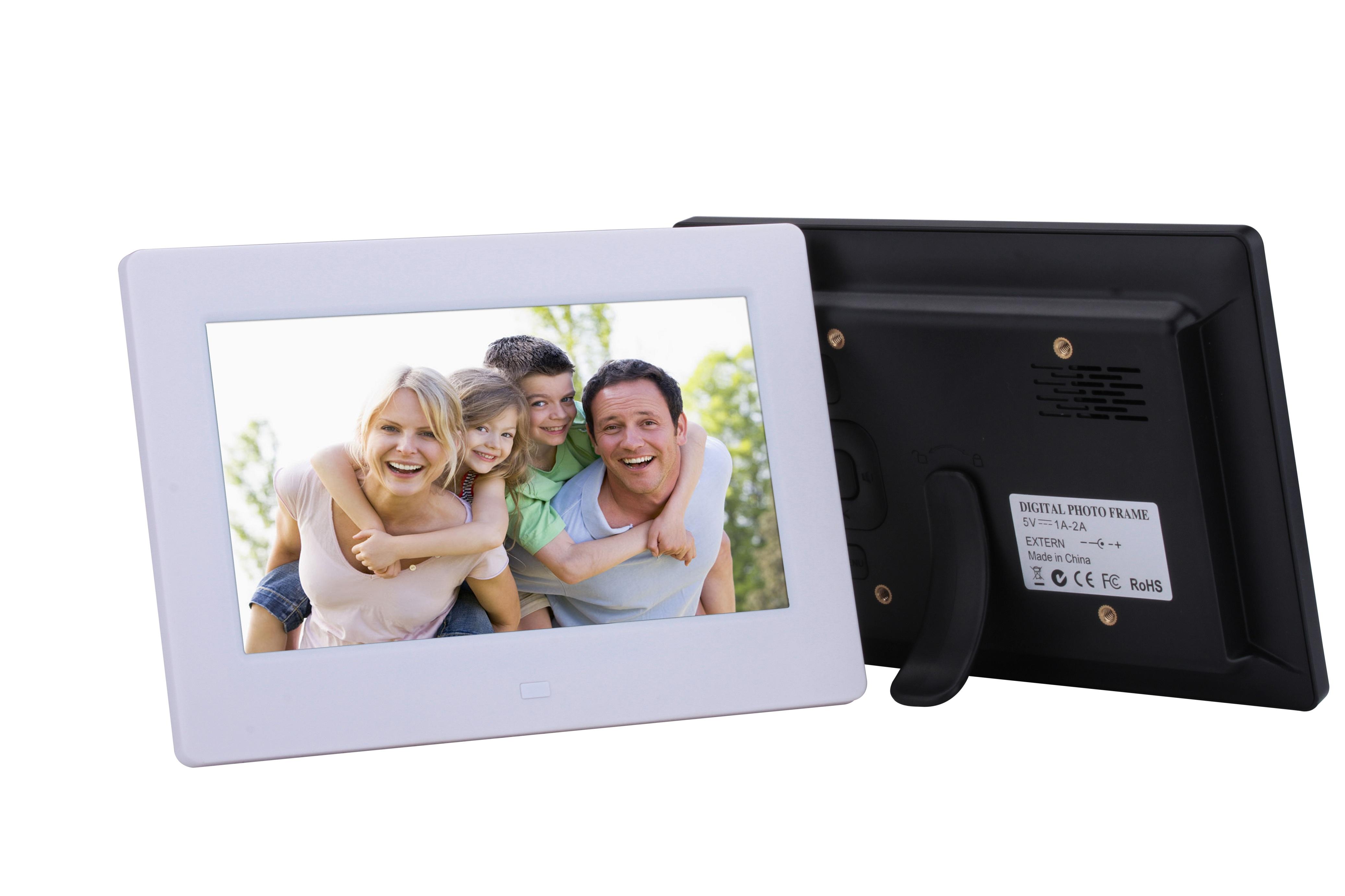 超薄窄边高清数码相框 多功能广告机的视觉革命